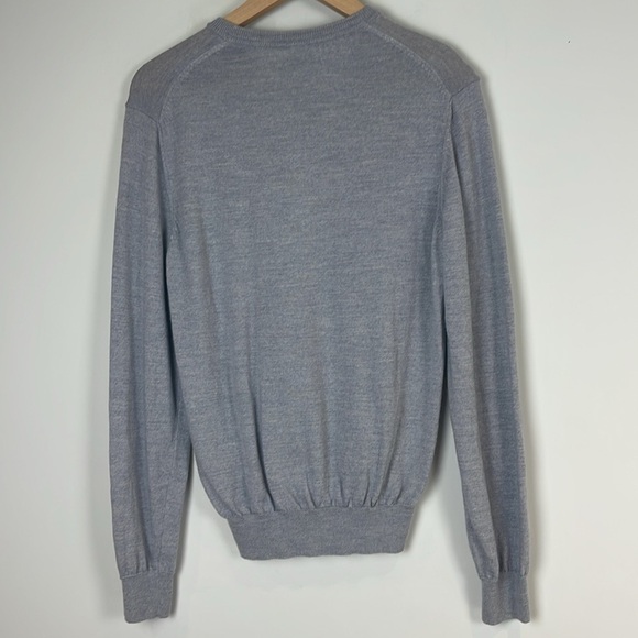 Helly Hansen Merino Wool Grey Sweater Size Small - Picture 4 of 8